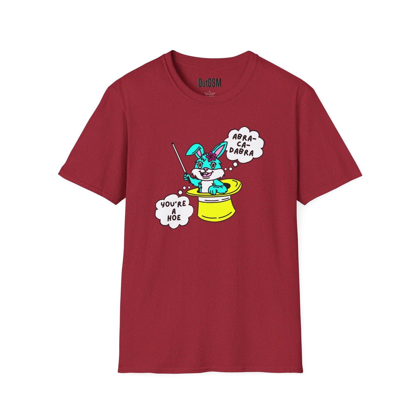 Abra-Ca-Dabra Hoe Adult Tee