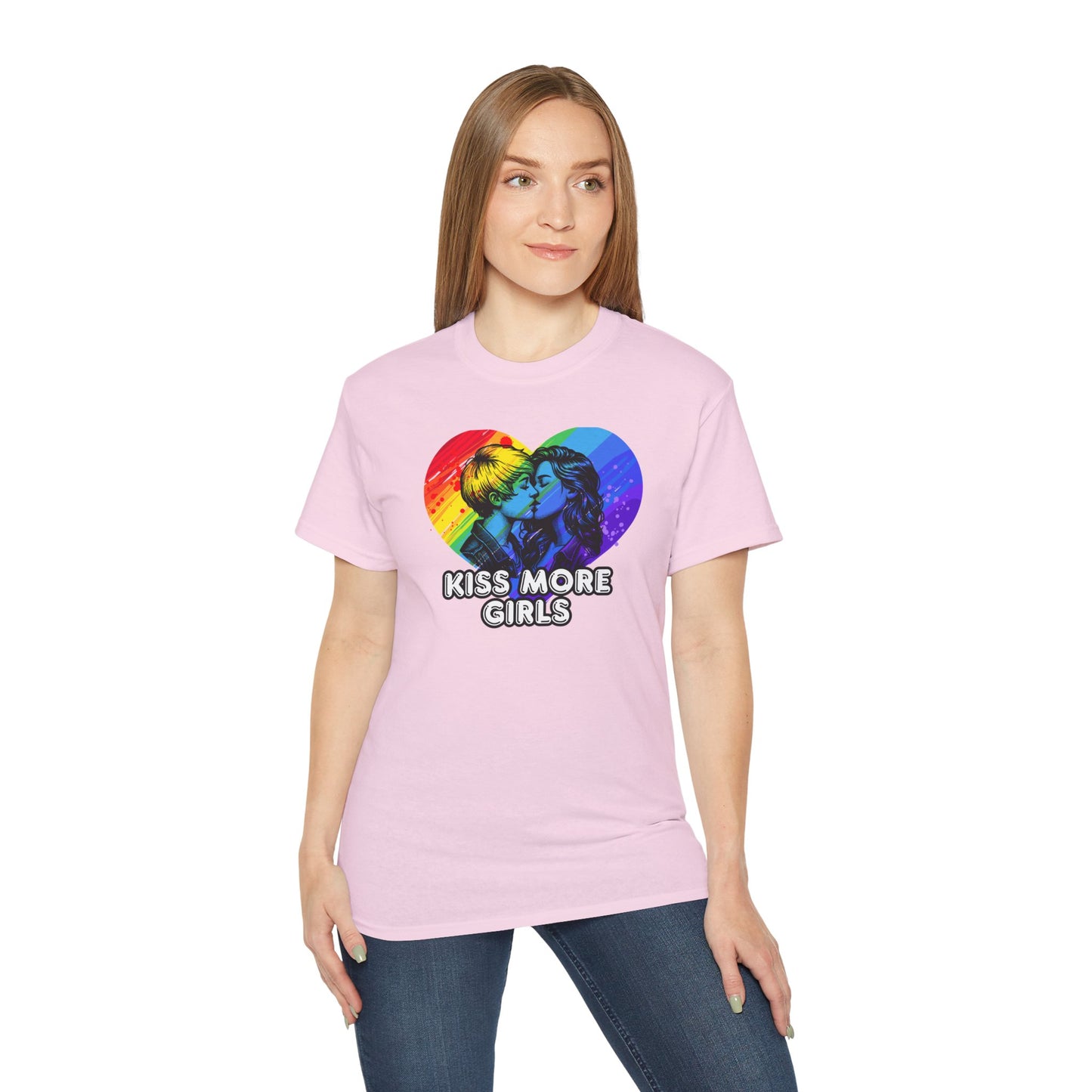 Kiss More Girls Tee