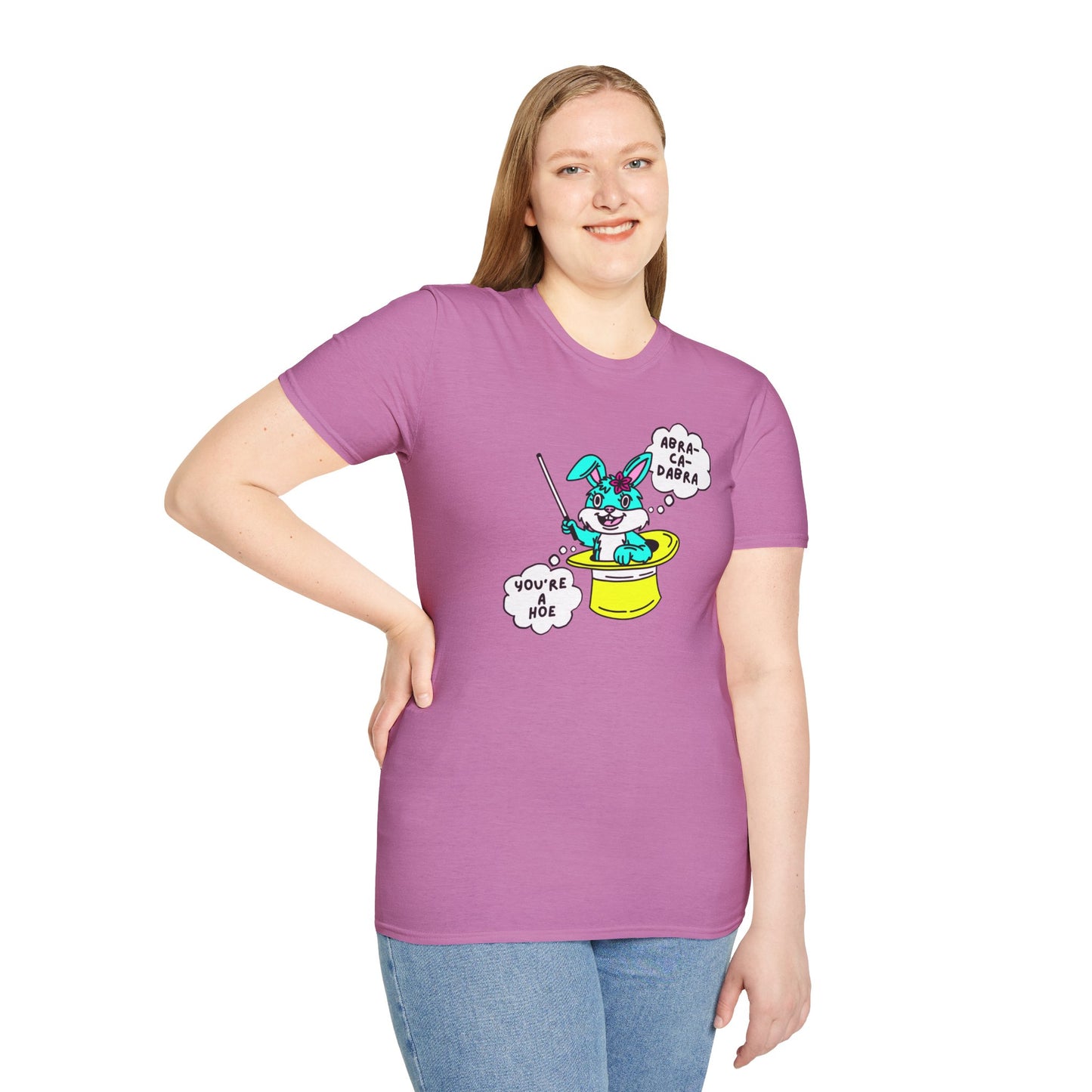Abra-Ca-Dabra Hoe Adult Tee