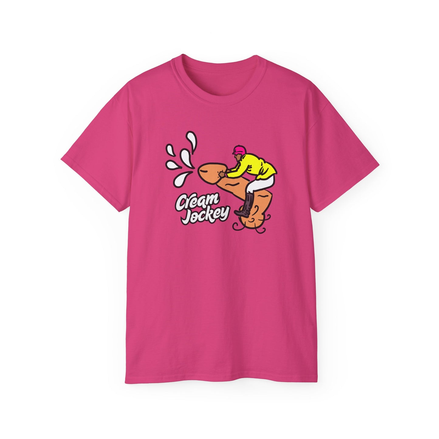 Cream Jockey Tee