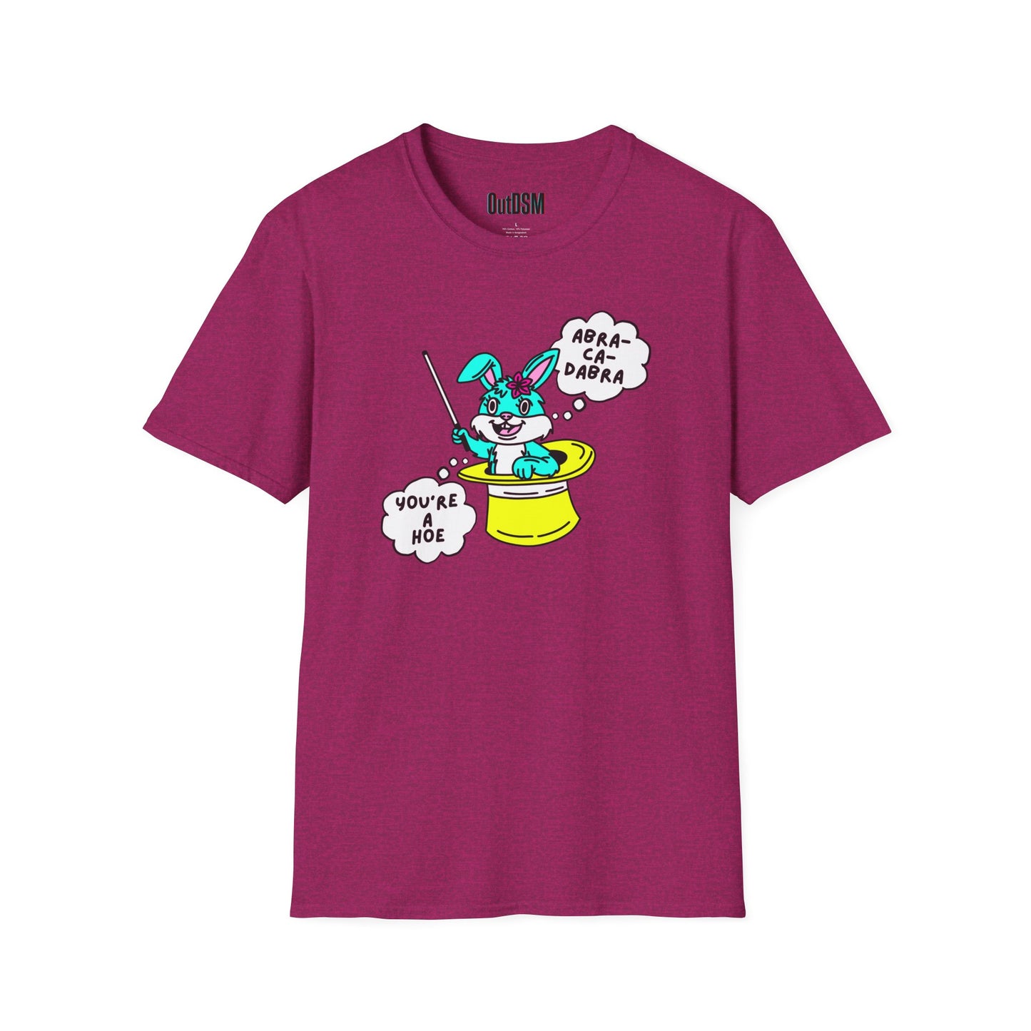 Abra-Ca-Dabra Hoe Adult Tee