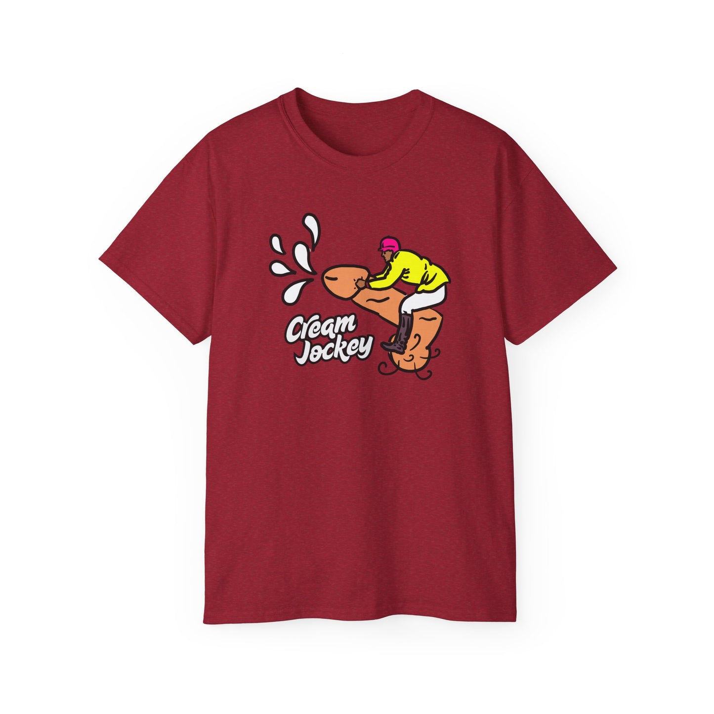 Cream Jockey Tee