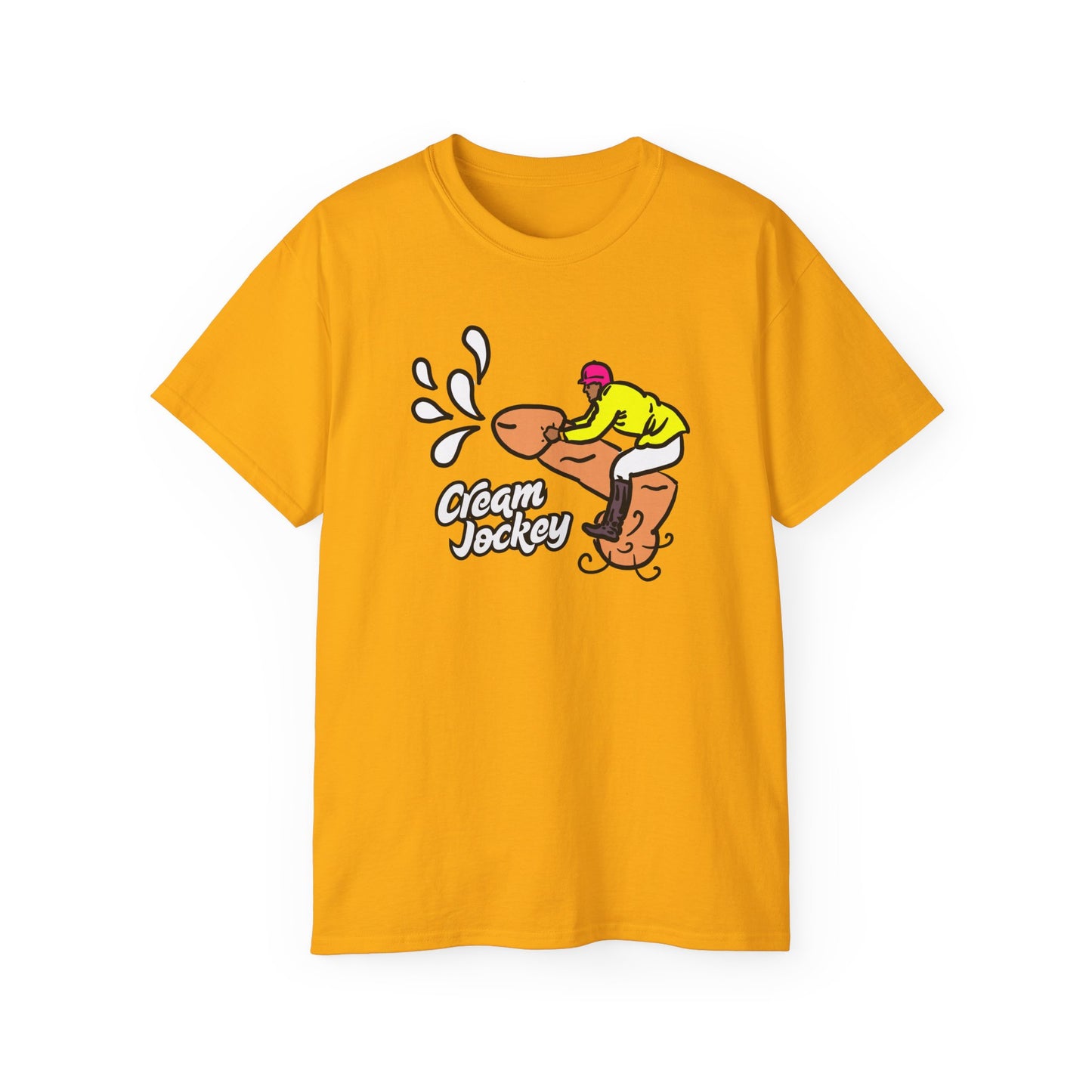 Cream Jockey Tee