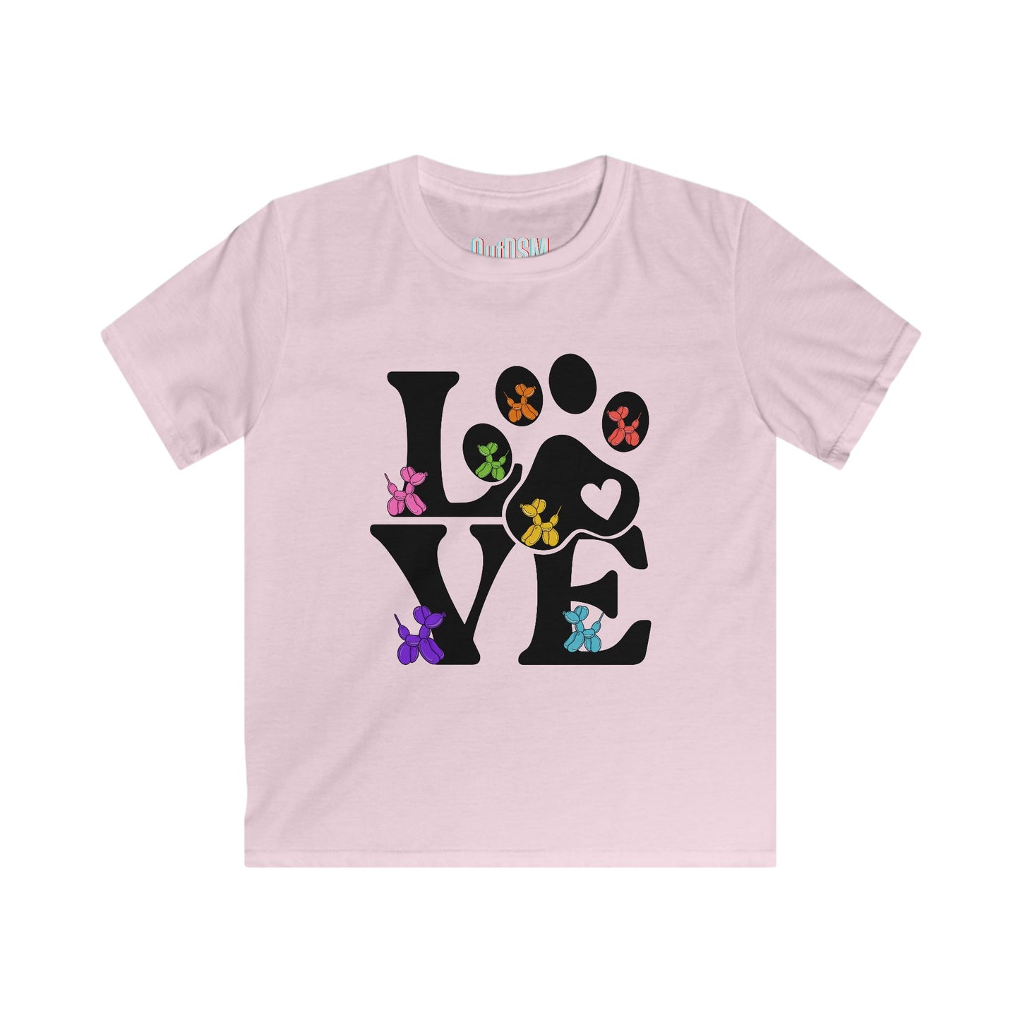 Balloon Dog Love Kids Tee