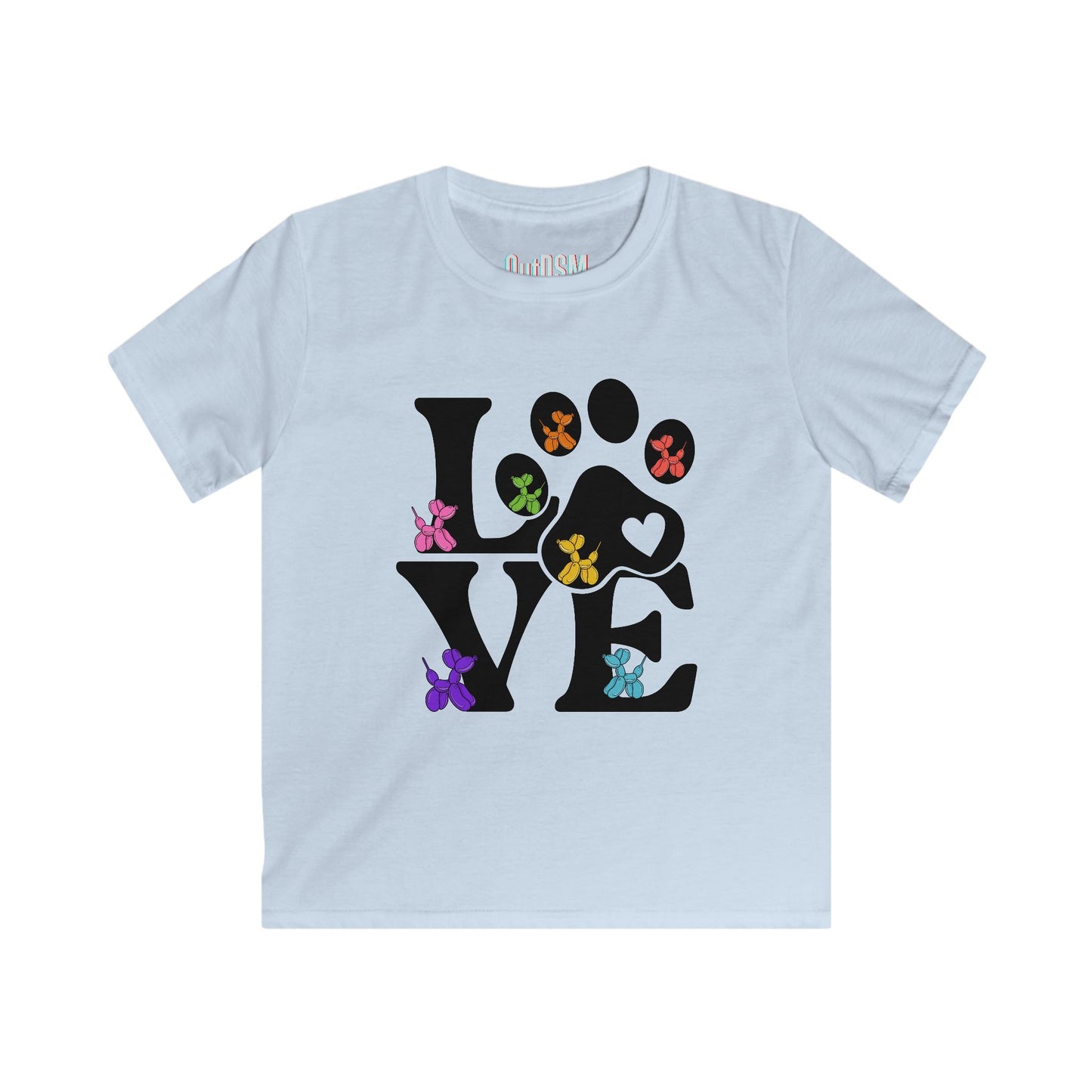 Balloon Dog Love Kids Tee