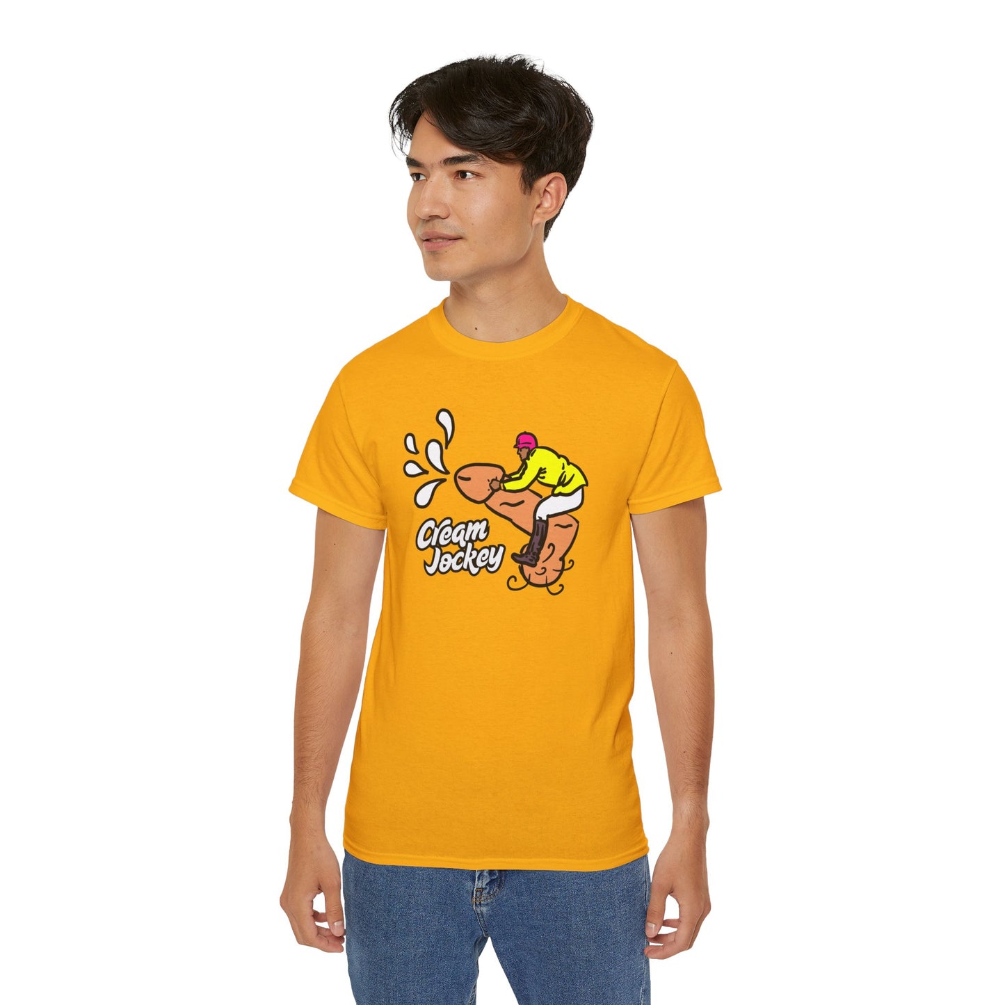 Cream Jockey Tee