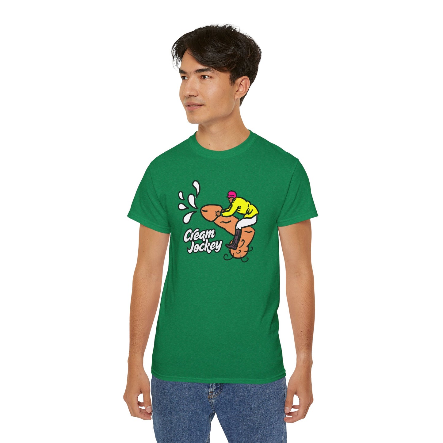 Cream Jockey Tee