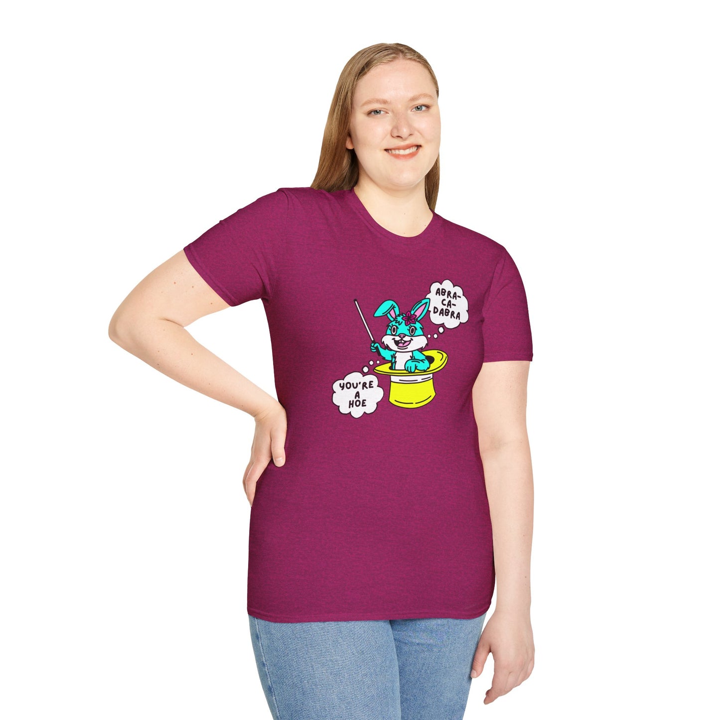 Abra-Ca-Dabra Hoe Adult Tee