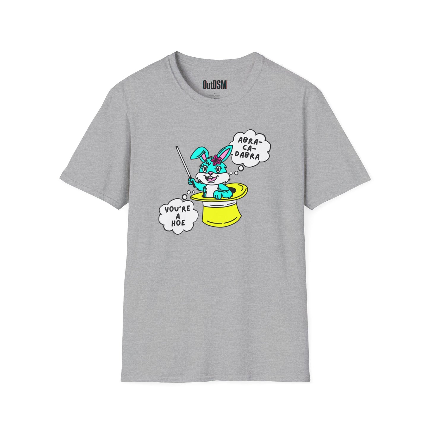 Abra-Ca-Dabra Hoe Adult Tee