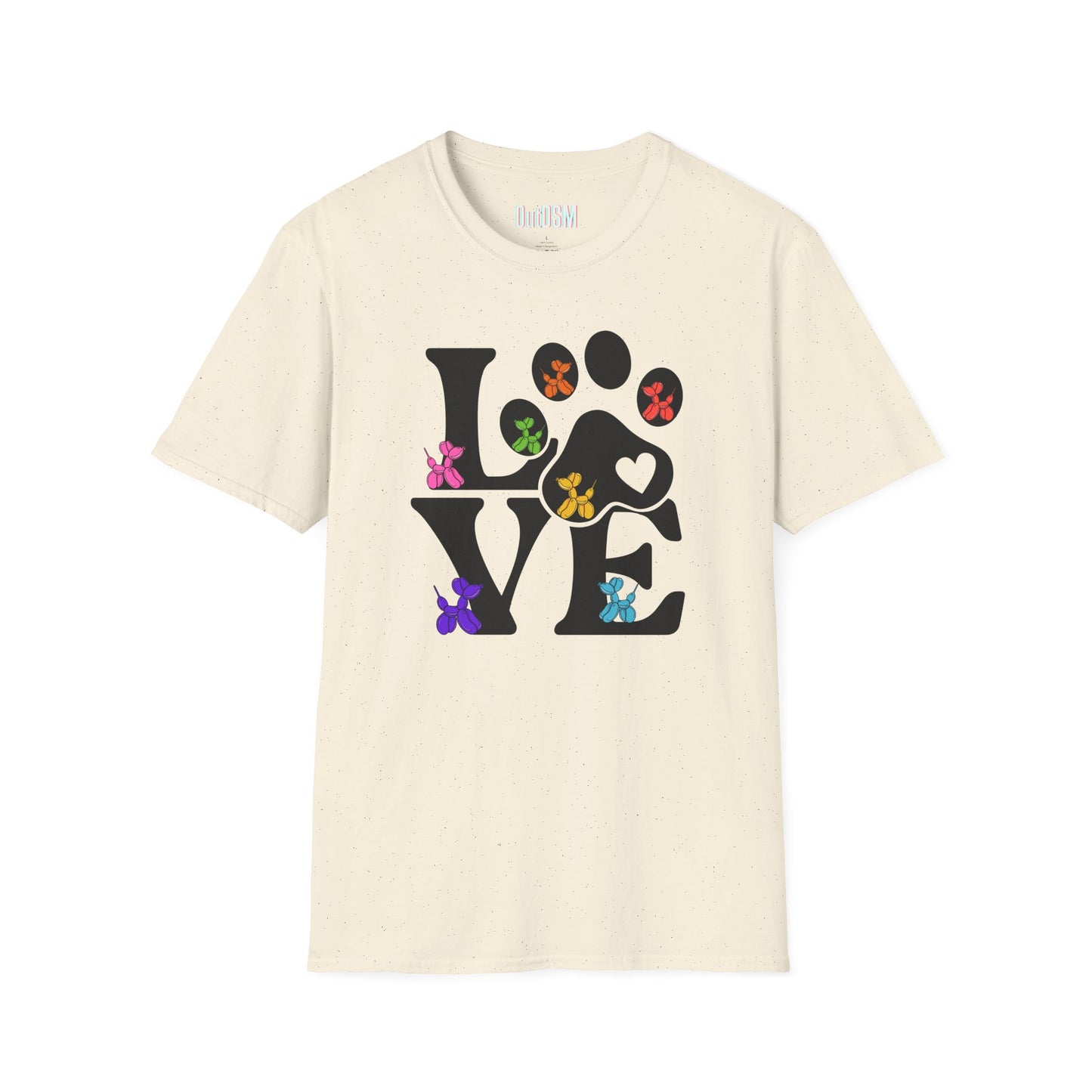 Balloon Dog Love Adult Tee