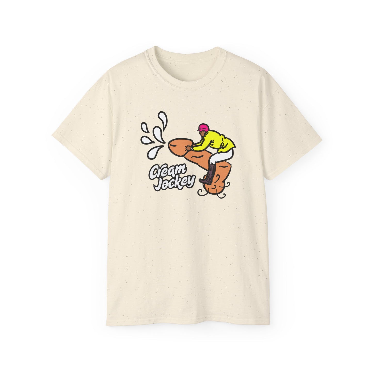 Cream Jockey Tee