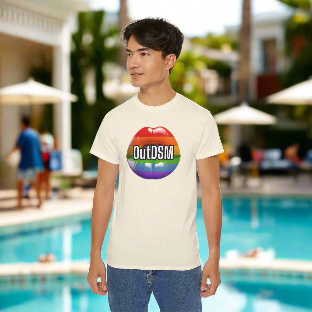 OutDSM Pride Pool Lips Tee
