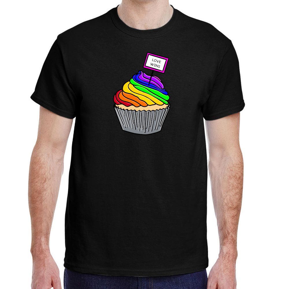 Love Wins Cupcake