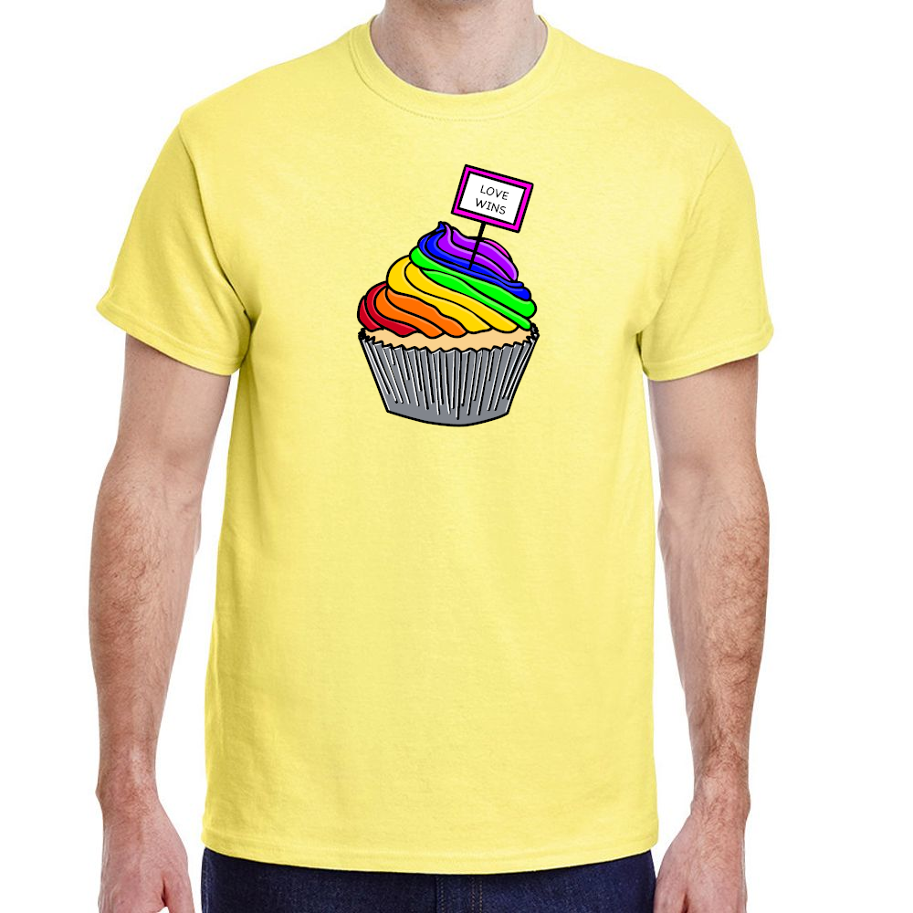 Love Wins Cupcake
