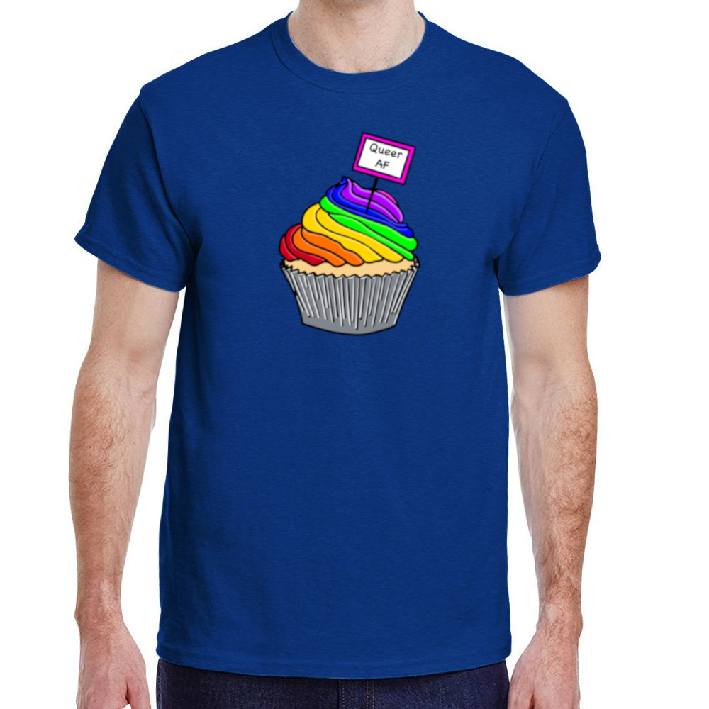 Queer AF Cupcake