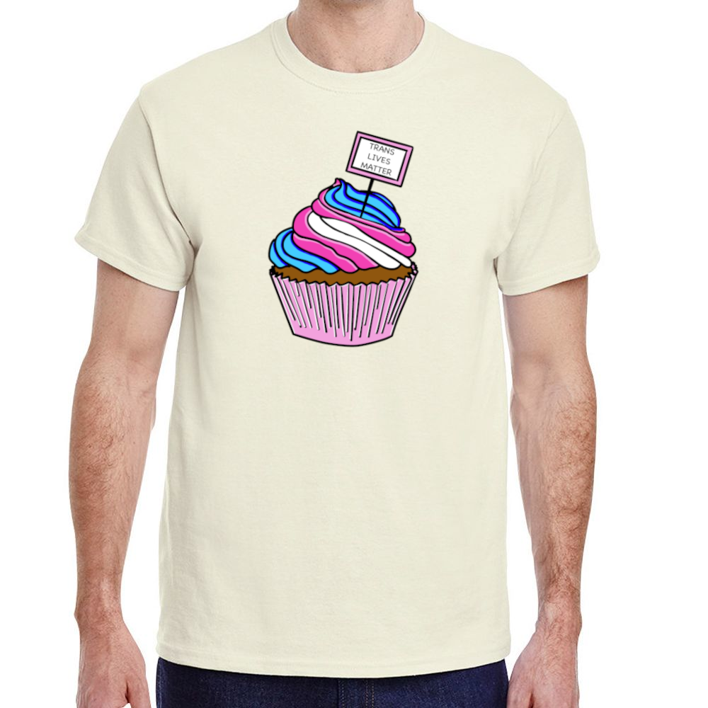 Trans Lives Cupcake