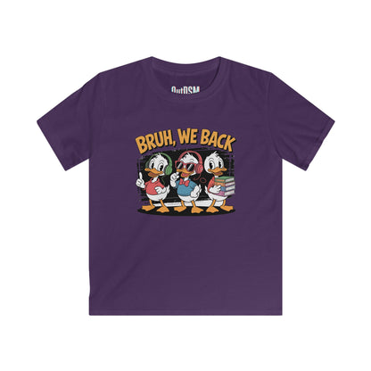 "Bruh, We Back" Kids Tee