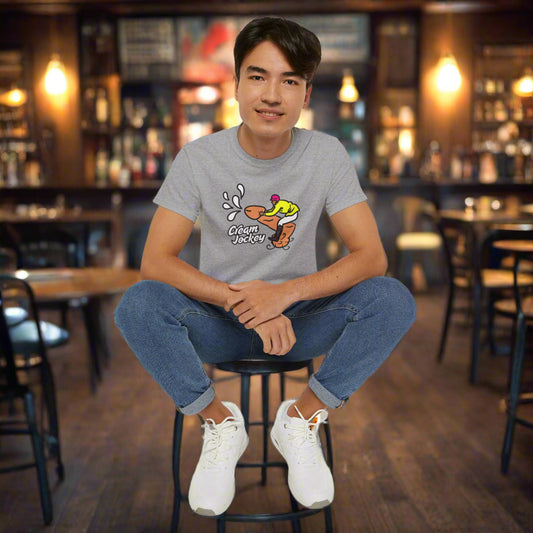 Cream Jockey Tee