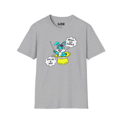 Abra-Ca-Dabra Hoe Adult Tee
