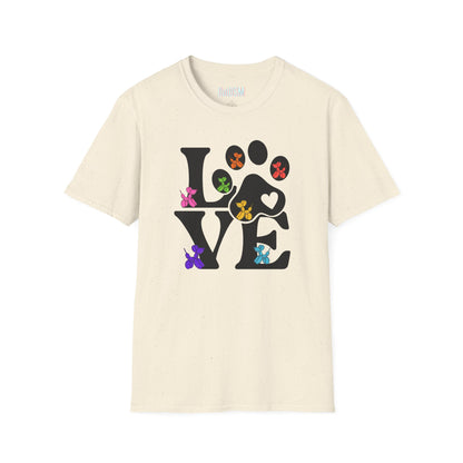Balloon Dog Love Adult Tee