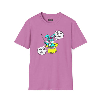 Abra-Ca-Dabra Hoe Adult Tee