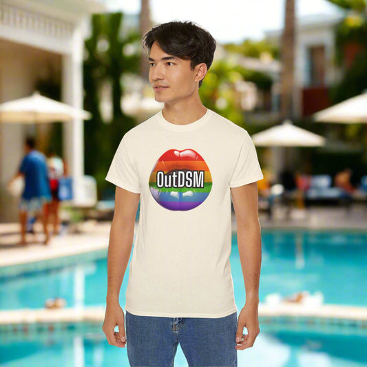 OutDSM Pride Pool Lips Tee