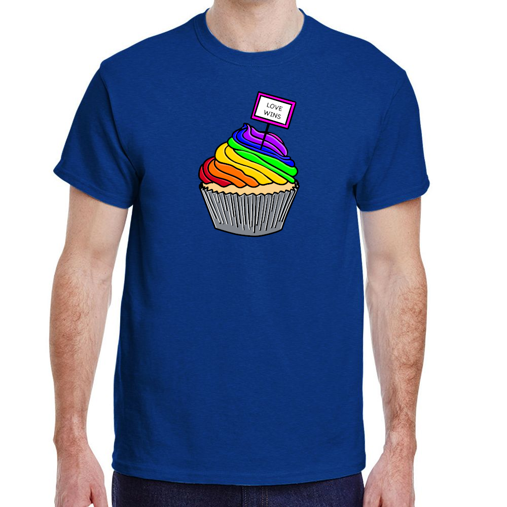 Love Wins Cupcake
