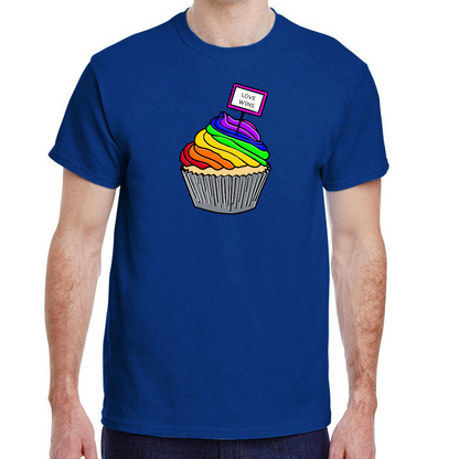 Love Wins Cupcake
