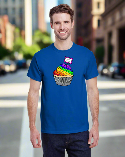 Love Wins Cupcake