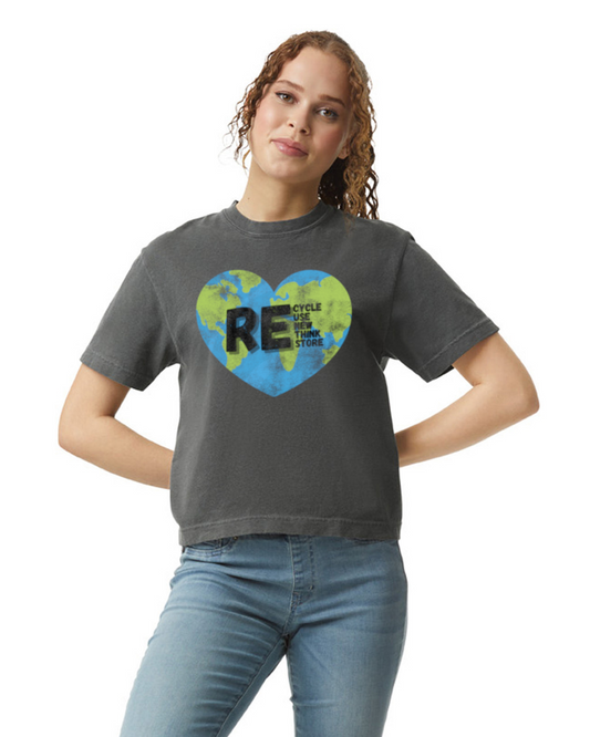 Recycle Earth Women's Middle Tee