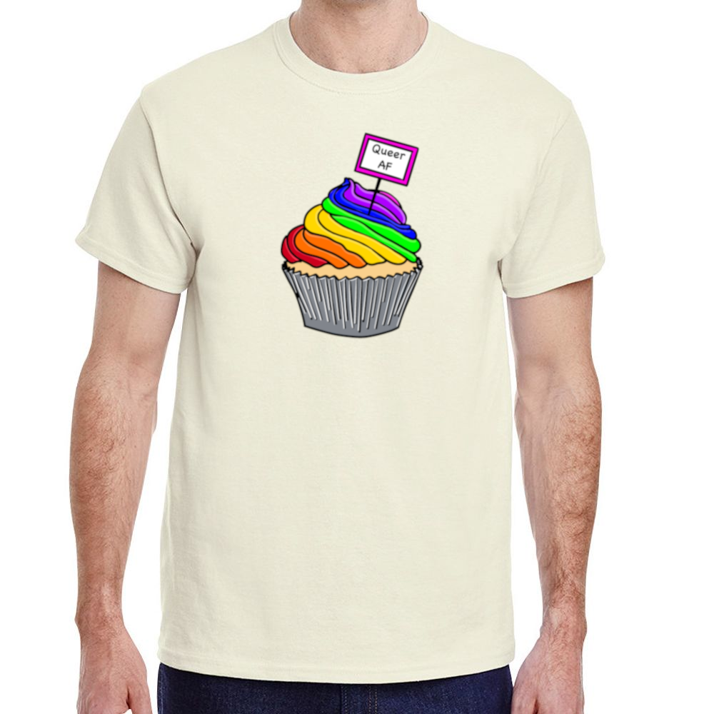 Queer AF Cupcake