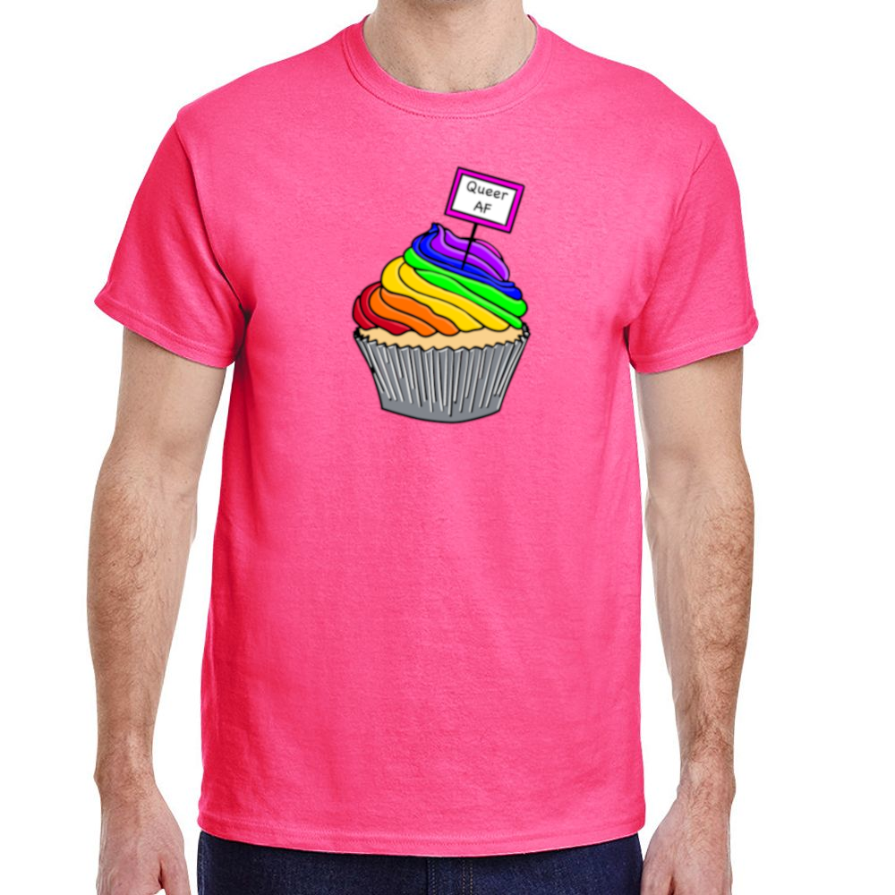 Queer AF Cupcake