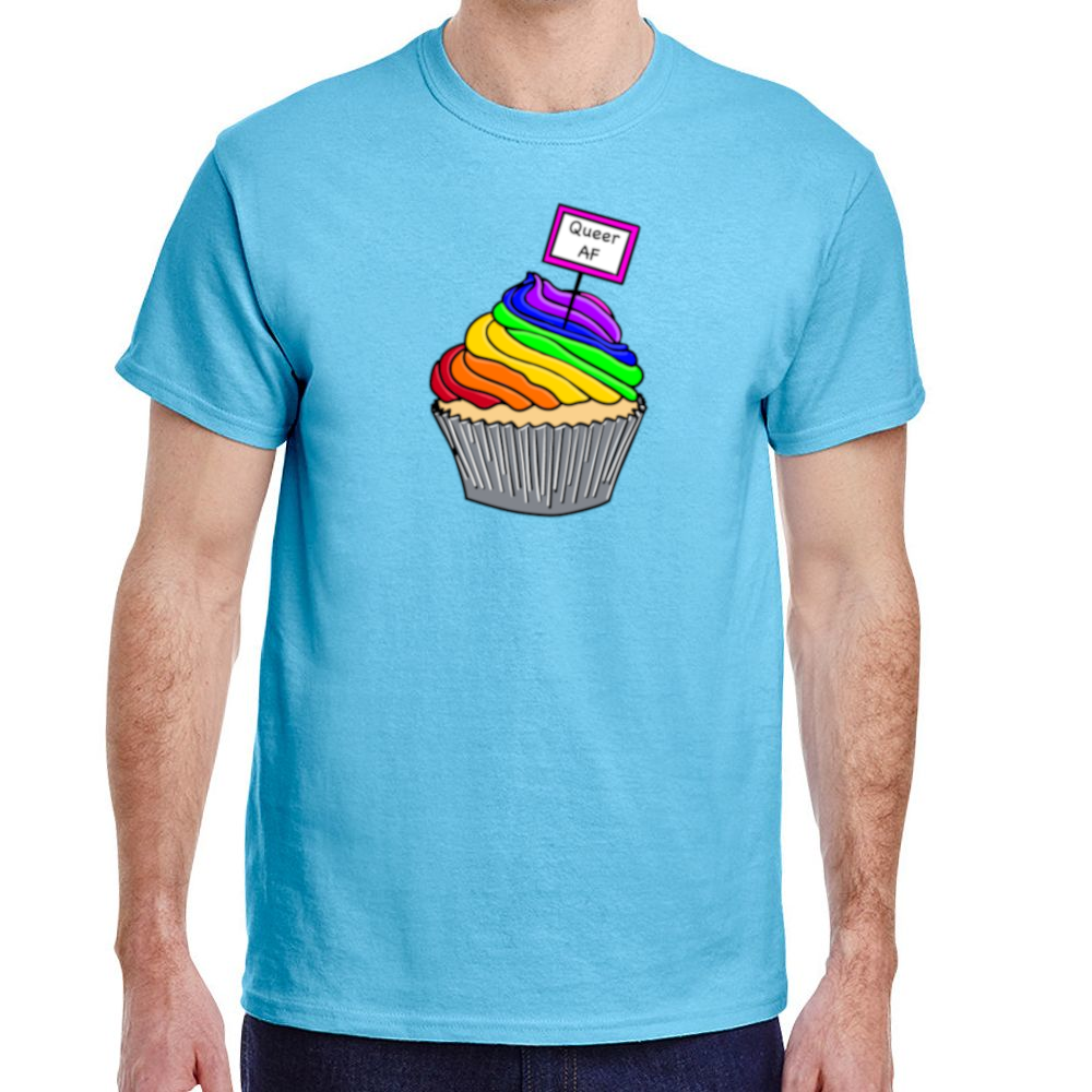 Queer AF Cupcake