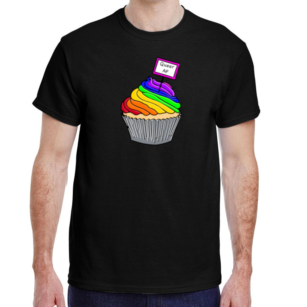 Queer AF Cupcake