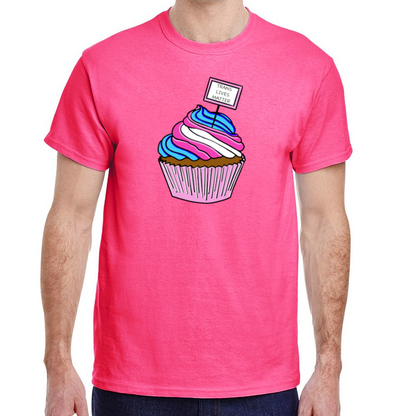 Trans Lives Cupcake